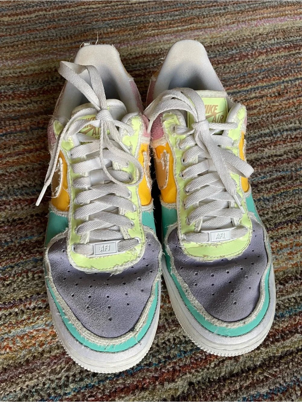 Nike Air Force 1 '07 Premium Tear Away Pastel Reveal Women’s Size 9